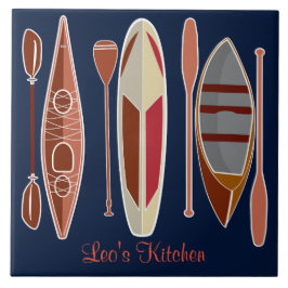 Azulejo De Cerâmica Paddle Passion