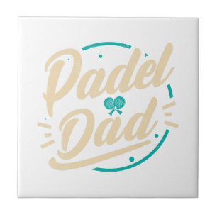 Azulejo De Cerâmica Paddleball Padel da Plataforma de Pai de Padel
