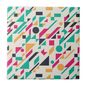 Azulejo De Cerâmica padrão Abstrato 3