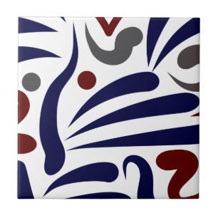 Azulejo De Cerâmica padrão abstrato bonito