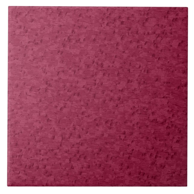 Azulejo De Cerâmica Padrão Abstrato Borgonha (Frente)