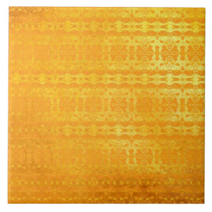 Azulejo De Cerâmica padrão abstrato Dourado