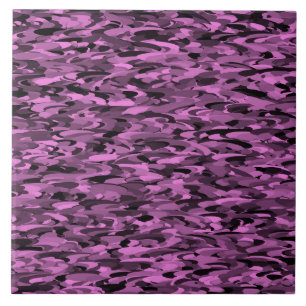 Azulejo De Cerâmica Padrão Abstrato Roxo Preto