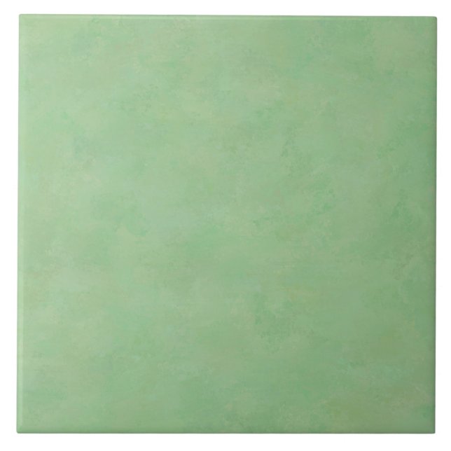 Azulejo De Cerâmica Padrão Abstrato Verde (Frente)