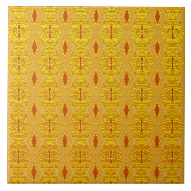 Azulejo De Cerâmica padrão africano (Frente)