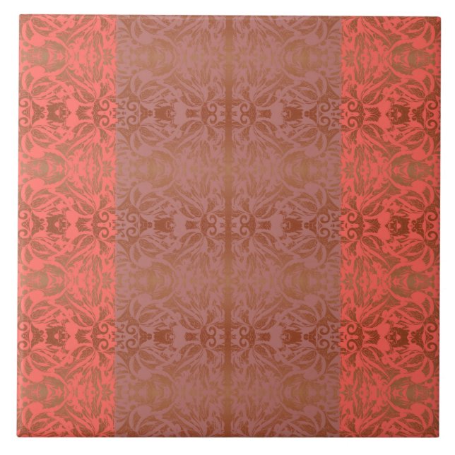 Azulejo De Cerâmica padrão africano (Frente)