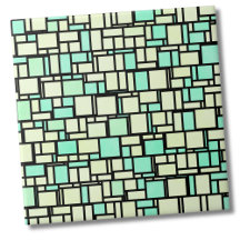 Padrão amarelo verde geométrico