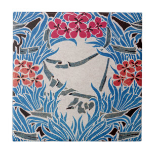 Azulejo De Cerâmica padrão Art Nouveau #6