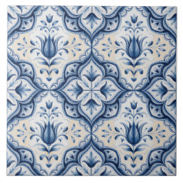 Azulejo De Cerâmica Padrão Blue Dutch Delft