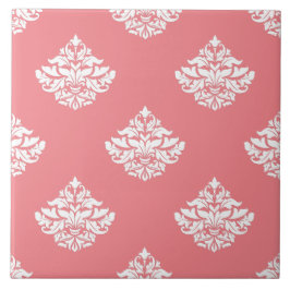 Azulejo De Cerâmica Padrão bonito, vitoriano, belo rosa artístico