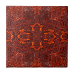 Azulejo De Cerâmica Padrão Castanho Ouro Texturizado de couro de luxo