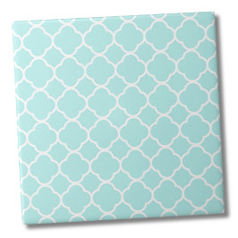 Azulejo De Cerâmica Padrão Clássico do Quatrefoil em Marrocos