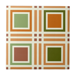 Azulejo De Cerâmica Padrão Clay Algae