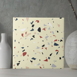 Azulejo De Cerâmica Padrão contínuo moderno de terrazzo italiano abstr