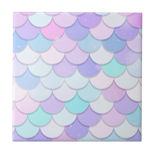 Azulejo De Cerâmica Padrão da Sereia (Frente)