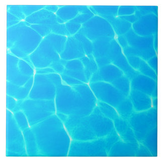 Azulejo De Cerâmica Padrão De Água Aqua Com Ondas De Reflexão