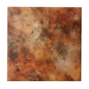 Azulejo De Cerâmica Padrão de Aquarela de Tonalidade