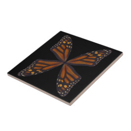 Azulejo De Cerâmica Padrão de Asas de Borboleta Monarca