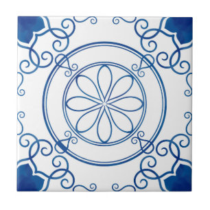 Azulejo De Cerâmica Padrão de Azulejo de Mandala/Marrocos