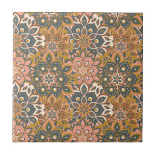 Azulejo De Cerâmica Padrão de Azulejo de Mandala/Marrocos