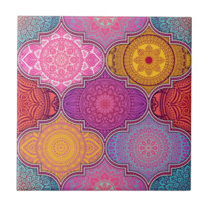 Azulejo De Cerâmica Padrão de Azulejo de Mandala/Marrocos