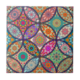 Azulejo De Cerâmica Padrão de Azulejo de Mandala/Marrocos