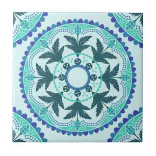 Azulejo De Cerâmica Padrão de Azulejo de Mandala/Marrocos
