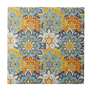 Azulejo De Cerâmica Padrão de Azulejo de Mandala/Marrocos