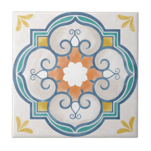 Azulejo De Cerâmica Padrão de Azulejo de Mandala/Marrocos