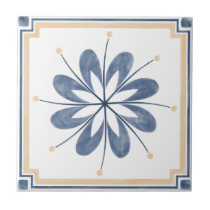 Azulejo De Cerâmica Padrão de Azulejo de Mandala/Marrocos