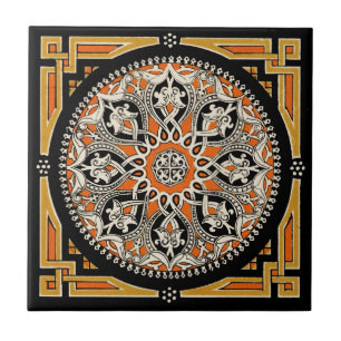 Azulejo De Cerâmica Padrão de Azulejo de Mandala/Marrocos