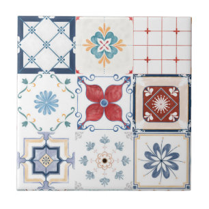 Azulejo De Cerâmica Padrão de Azulejo marroquino 