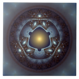 Azulejo De Cerâmica Padrão de brilho místico mágico