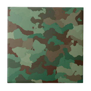 Azulejo De Cerâmica Padrão de Camuflagem Militar (Forças Armadas)