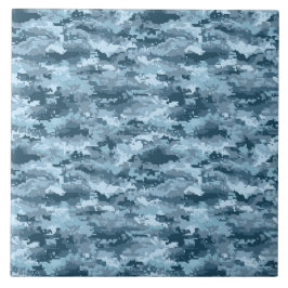 Azulejo De Cerâmica padrão de camuflagem pixelado militar