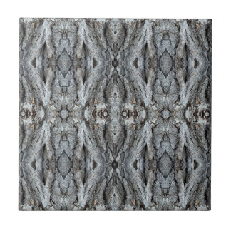 Azulejo De Cerâmica Padrão de Casca de Árvore Jacinto 4.25 Quadrado