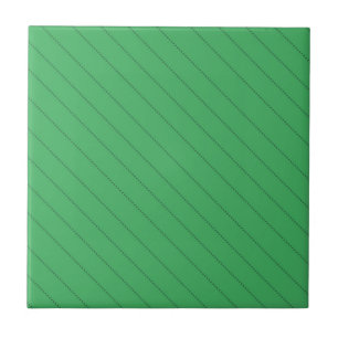 Azulejo De Cerâmica Padrão de distribuição diagonal verde