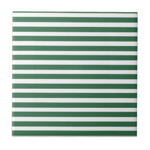 Azulejo De Cerâmica Padrão de distribuição horizontal branco verde