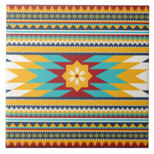 Azulejo De Cerâmica Padrão de estilo africano bonito