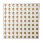 Azulejo De Cerâmica Padrão de Estrela Dourada Moderna do Século médio<br><div class="desc">design de inspiração moderna do século médio, com padrão antigo de pequenas estórias de ouro retrô em um fundo branco. Design simples, moderno e limpo. Crie seu próprio padrão personalizado carregando uma nova imagem ou use o botão "contate este designer" para obter ajuda. Para criar seu próprio design de padrão:...</div>