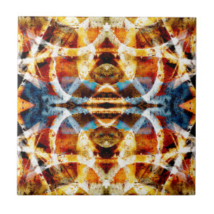 Azulejo De Cerâmica padrão de grafite de remoção de abstrato