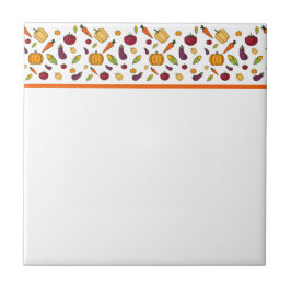 Azulejo De Cerâmica Padrão de legumes cúbicos