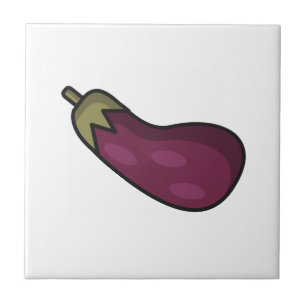 Azulejo De Cerâmica Padrão de legumes cúbicos