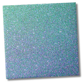 Azulejo De Cerâmica Padrão de Lente Azul Verde Trendy