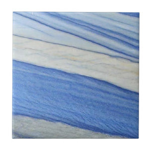 Azulejo De Cerâmica Padrão de Marble Azul Macaubas 6