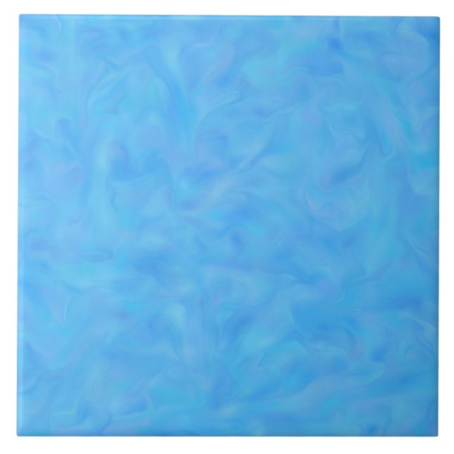 Azulejo De Cerâmica Padrão de Mármore Azul (Frente)