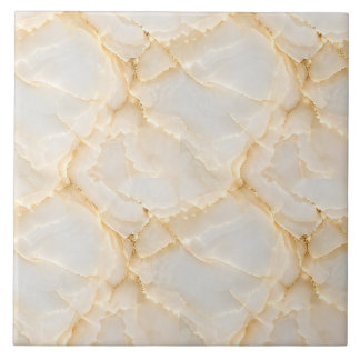 Azulejo De Cerâmica Padrão de Mármore com Veio Dourado de Ônix Branco 