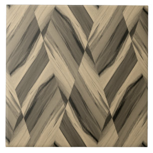 Azulejo De Cerâmica Padrão de mármore marrom intricado