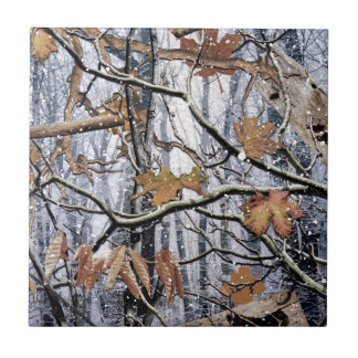 Azulejo De Cerâmica Padrão de Neve de Camuflagem de Caça 3