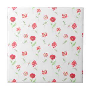 Azulejo De Cerâmica Padrão de papilas selvagens